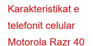 Karakteristikat e telefonit celular Motorola Razr 40 Ultra