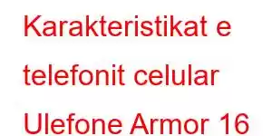 Karakteristikat e telefonit celular Ulefone Armor 16