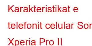 Karakteristikat e telefonit celular Sony Xperia Pro II