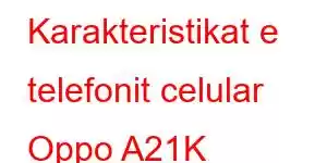 Karakteristikat e telefonit celular Oppo A21K