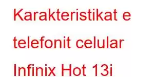 Karakteristikat e telefonit celular Infinix Hot 13i