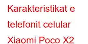 Karakteristikat e telefonit celular Xiaomi Poco X2