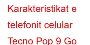 Karakteristikat e telefonit celular Tecno Pop 9 Go