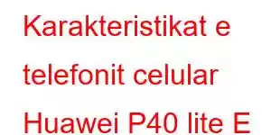 Karakteristikat e telefonit celular Huawei P40 lite E