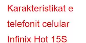 Karakteristikat e telefonit celular Infinix Hot 15S