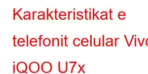 Karakteristikat e telefonit celular Vivo iQOO U7x