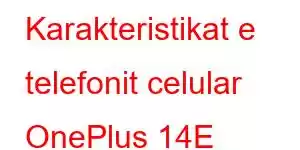 Karakteristikat e telefonit celular OnePlus 14E