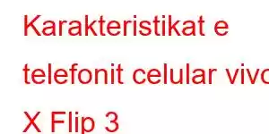 Karakteristikat e telefonit celular vivo X Flip 3