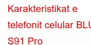 Karakteristikat e telefonit celular BLU S91 Pro