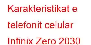 Karakteristikat e telefonit celular Infinix Zero 2030