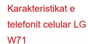 Karakteristikat e telefonit celular LG W71