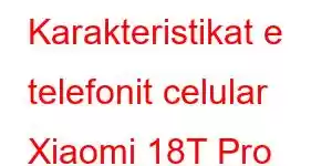 Karakteristikat e telefonit celular Xiaomi 18T Pro