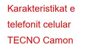 Karakteristikat e telefonit celular TECNO Camon iACE2X