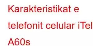 Karakteristikat e telefonit celular iTel A60s