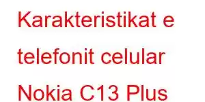 Karakteristikat e telefonit celular Nokia C13 Plus