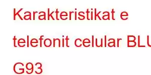 Karakteristikat e telefonit celular BLU G93