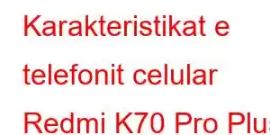 Karakteristikat e telefonit celular Redmi K70 Pro Plus