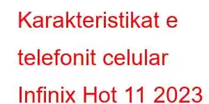 Karakteristikat e telefonit celular Infinix Hot 11 2023