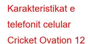 Karakteristikat e telefonit celular Cricket Ovation 12