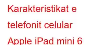 Karakteristikat e telefonit celular Apple iPad mini 6