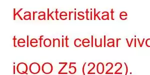 Karakteristikat e telefonit celular vivo iQOO Z5 (2022).