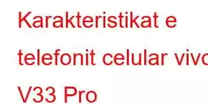 Karakteristikat e telefonit celular vivo V33 Pro