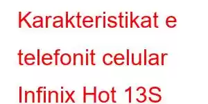 Karakteristikat e telefonit celular Infinix Hot 13S