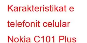 Karakteristikat e telefonit celular Nokia C101 Plus