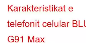 Karakteristikat e telefonit celular BLU G91 Max