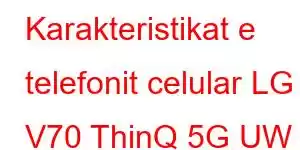 Karakteristikat e telefonit celular LG V70 ThinQ 5G UW