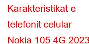 Karakteristikat e telefonit celular Nokia 105 4G 2023