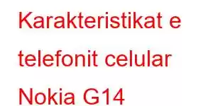 Karakteristikat e telefonit celular Nokia G14