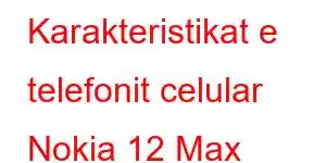 Karakteristikat e telefonit celular Nokia 12 Max