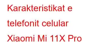 Karakteristikat e telefonit celular Xiaomi Mi 11X Pro