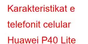 Karakteristikat e telefonit celular Huawei P40 Lite