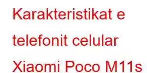 Karakteristikat e telefonit celular Xiaomi Poco M11s