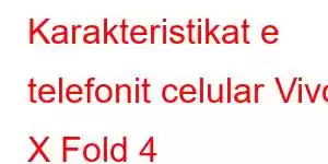 Karakteristikat e telefonit celular Vivo X Fold 4