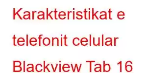 Karakteristikat e telefonit celular Blackview Tab 16