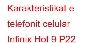 Karakteristikat e telefonit celular Infinix Hot 9 P22