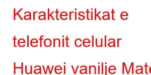 Karakteristikat e telefonit celular Huawei vanilje Mate 50